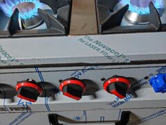 Aragaz profesional 4 ochiu cu cuptor pe gaz 80×80 cozonaci paine pizza