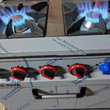 Aragaz profesional 4 ochiu cu cuptor pe gaz 80×80 cozonaci paine pizza